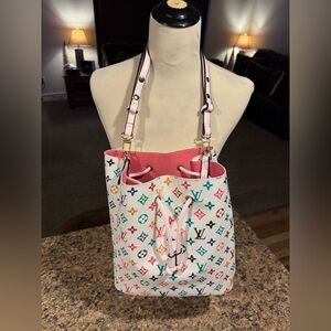 Multicolor Designer Tote Bag